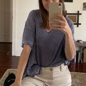 Free People Slouchy Shirt